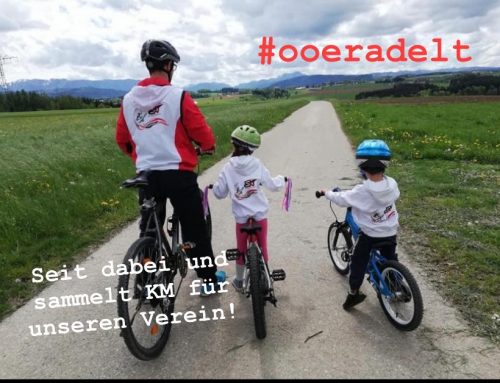 Oberösterreich radelt und unser Verein radelt mit!